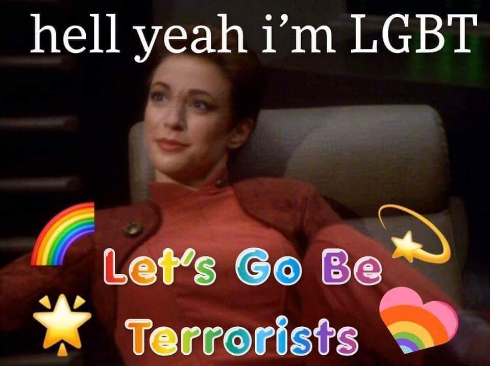 The meme is a still image of a character from the TV show "Star Trek: Deep Space Nine" with a humorous, ironic caption. The text "In 2-3 sentences, describe this meme for someone who cannot see it" is being used ironically, as the meme itself is a picture of a character with a caption that says "In 2-3 sentences, describe this meme for someone who cannot see it".